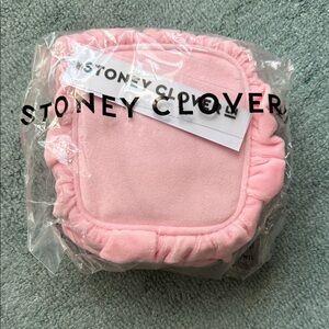 Stoney clover velvet ruffle mini pouch - NWT